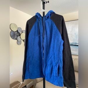 Blue/Gray Tony Hawk Men’s Jacket (L)